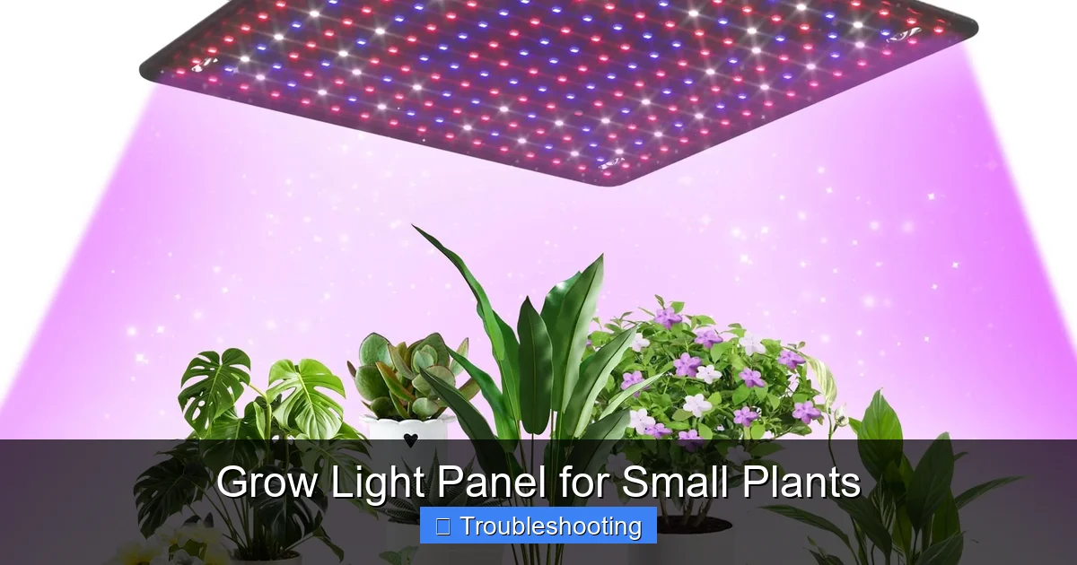 Grow Light Panel for Small Plants