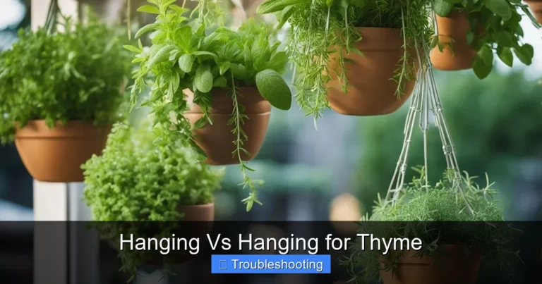 Hanging Vs Hanging for Thyme