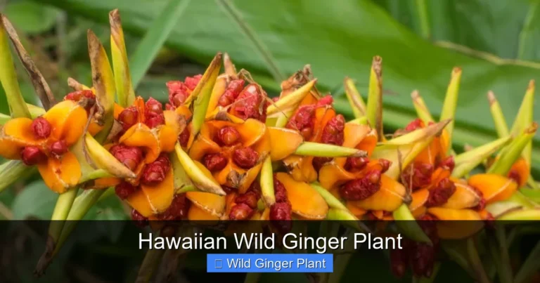 Hawaiian Wild Ginger Plant