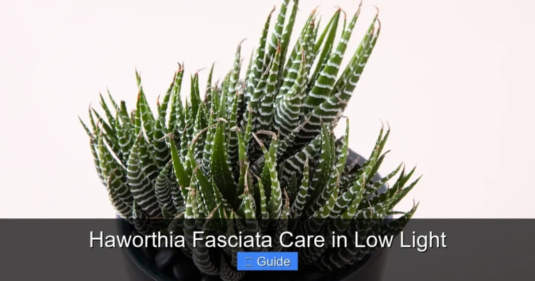 Haworthia Fasciata Care in Low Light