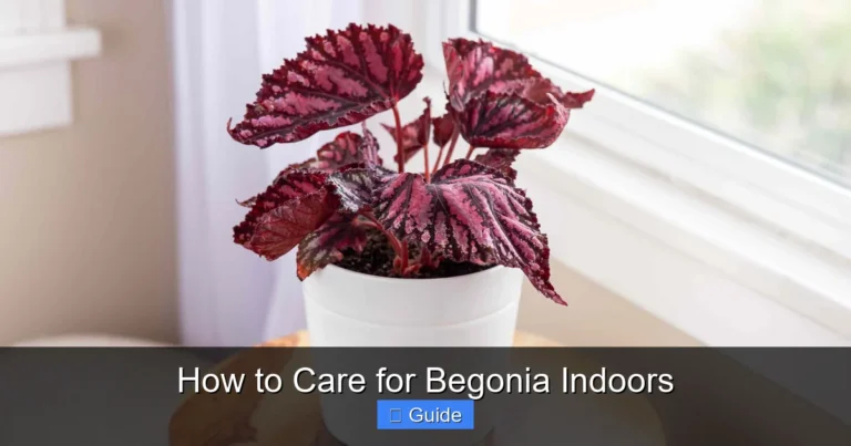 How to Care for Begonia Indoors