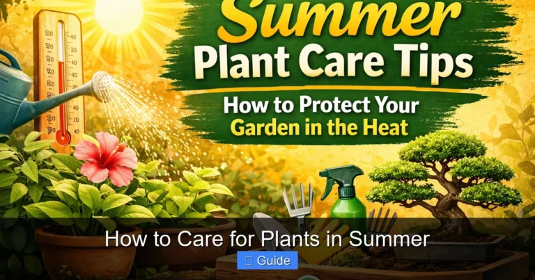 How to Care for Plants in Summer