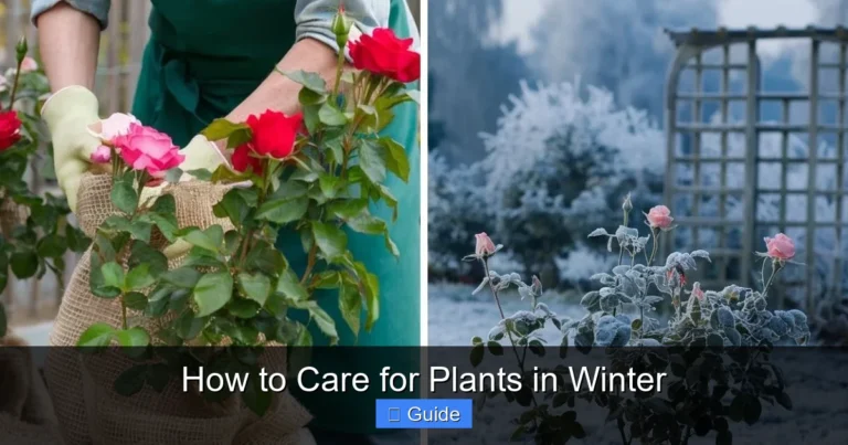 How to Care for Plants in Winter
