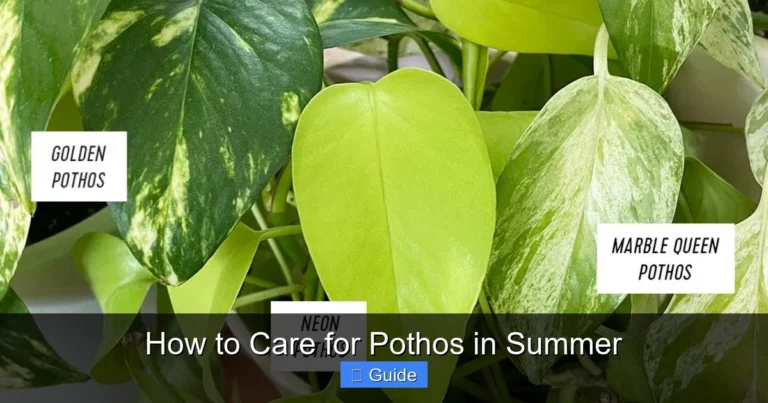 How to Care for Pothos in Summer