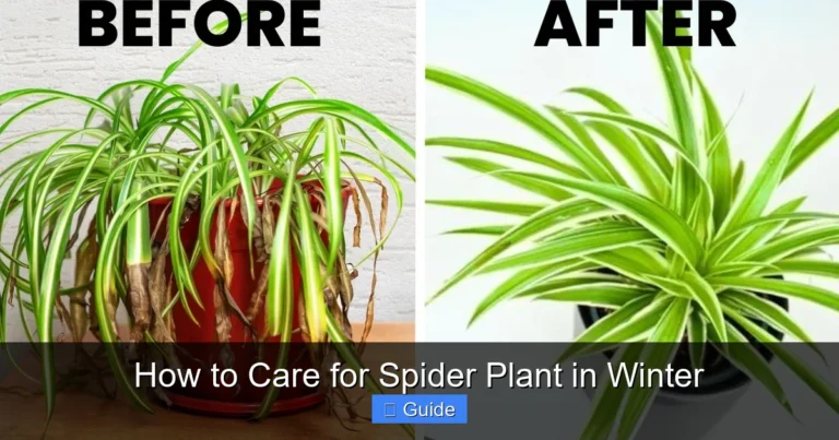 How to Care for Spider Plant in Winter