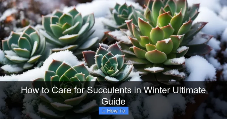 How to Care for Succulents in Winter Ultimate Guide