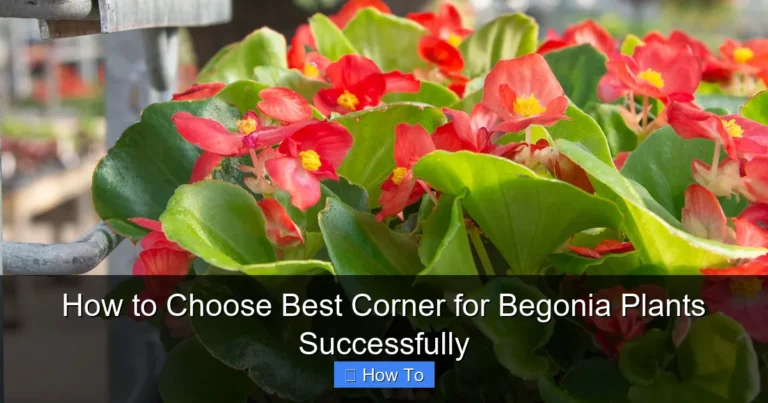 How to Choose Best Corner for Begonia Plants Successfully