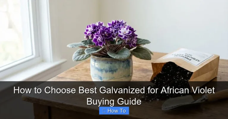 How to Choose Best Galvanized for African Violet Buying Guide