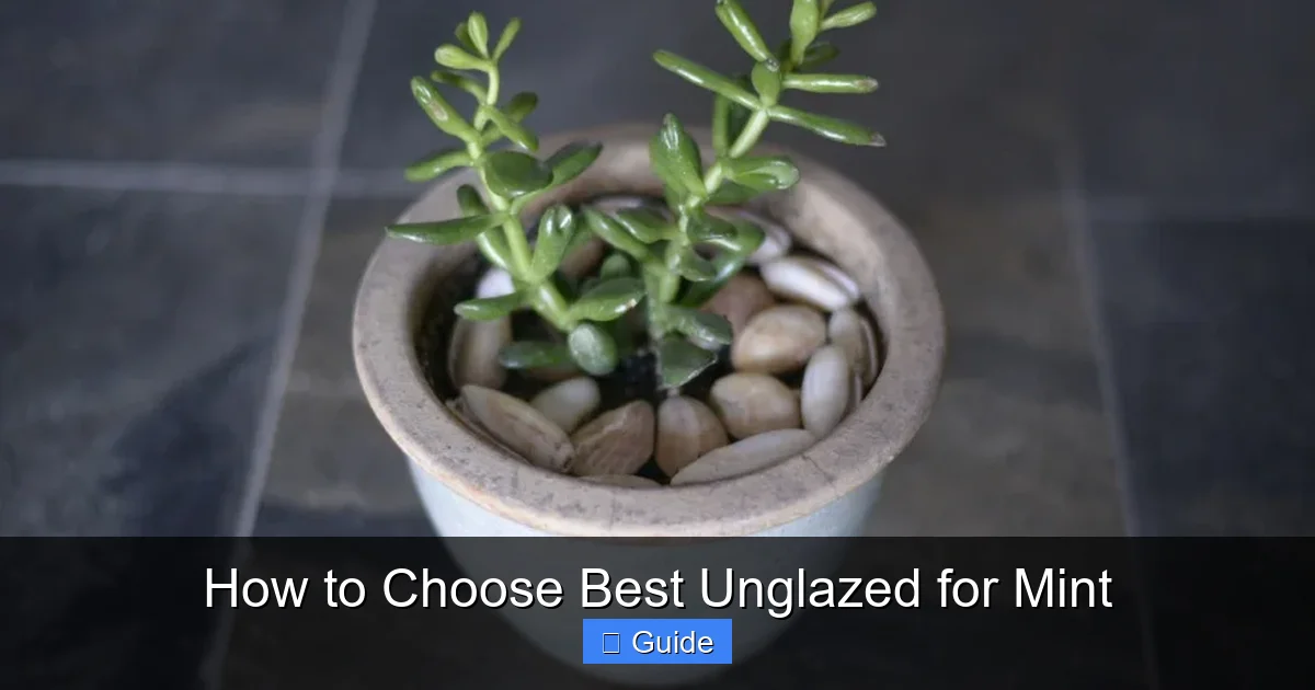 How to Choose Best Unglazed for Mint