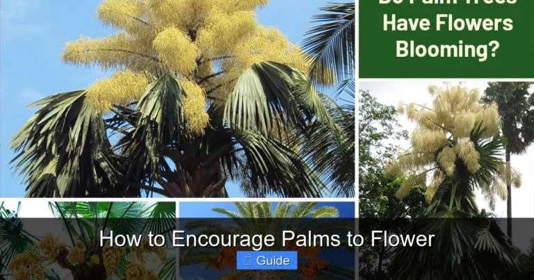 How to Encourage Palms to Flower