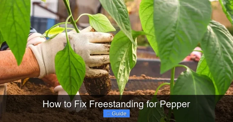 How to Fix Freestanding for Pepper