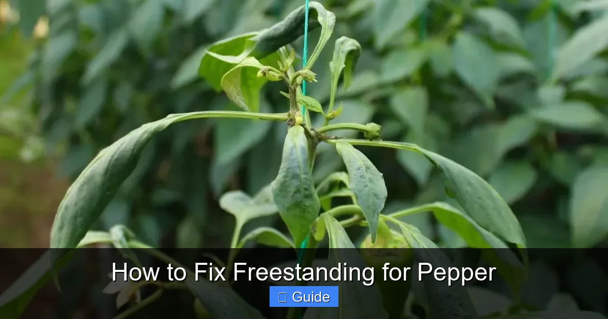 How to Fix Freestanding for Pepper