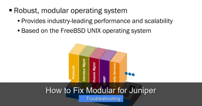 How to Fix Modular for Juniper