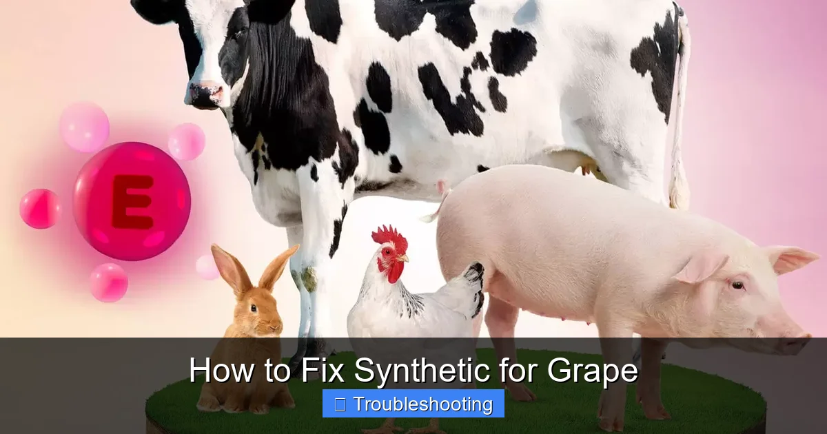 How to Fix Synthetic for Grape