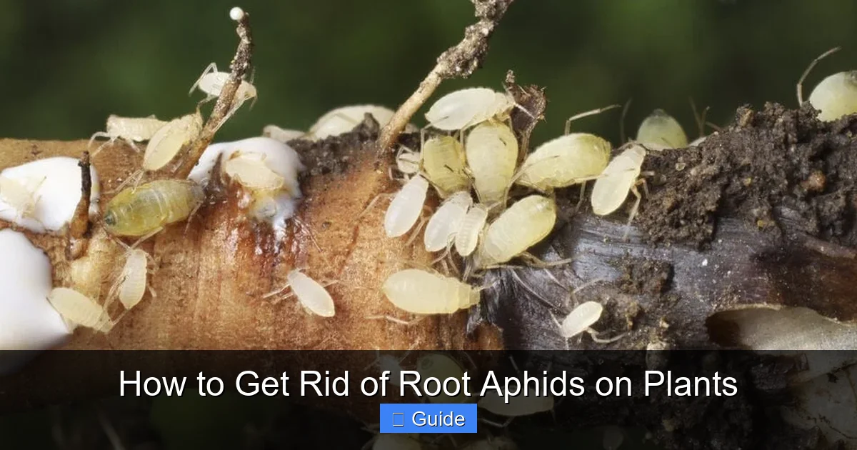 How to Get Rid of Root Aphids on Plants
