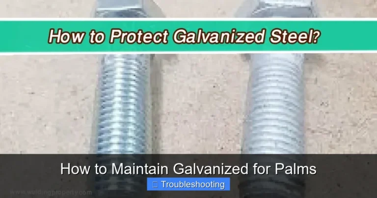How to Maintain Galvanized for Palms