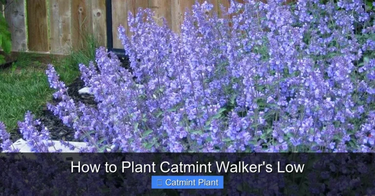 How to Plant Catmint Walker's Low