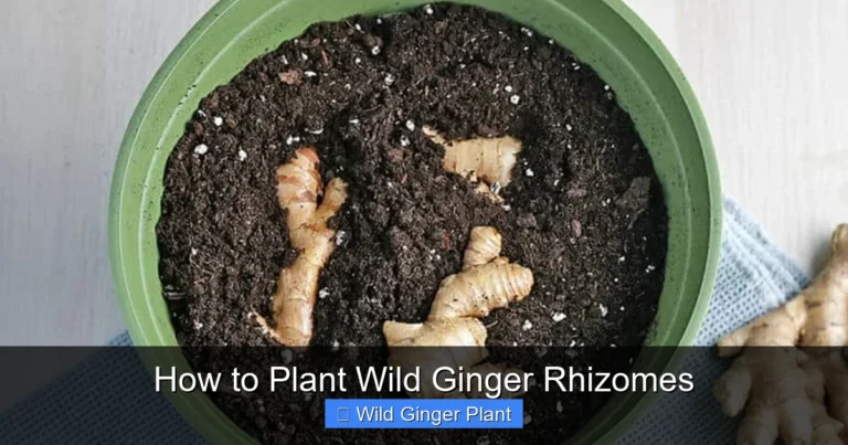 How to Plant Wild Ginger Rhizomes