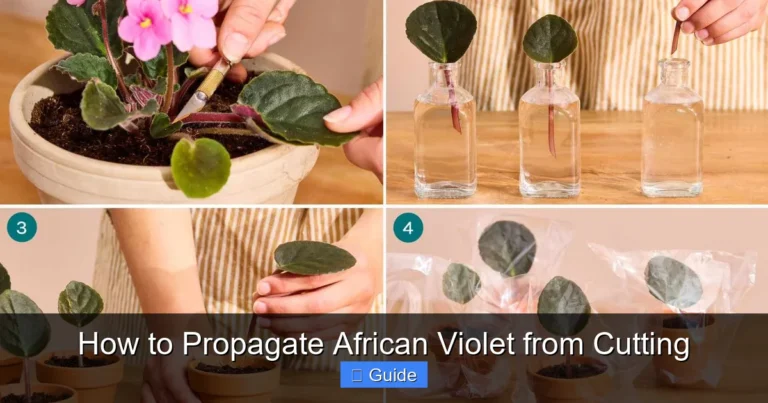 How to Propagate African Violet from Cutting
