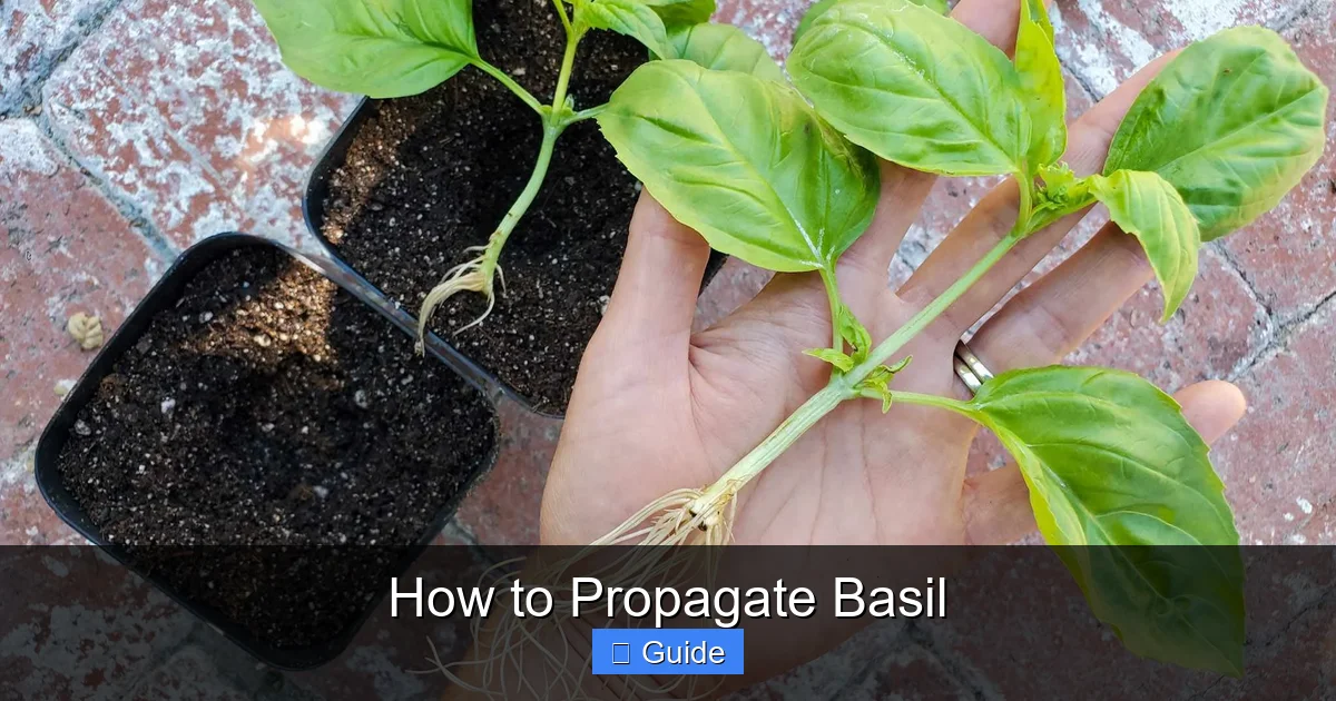 How to Propagate Basil