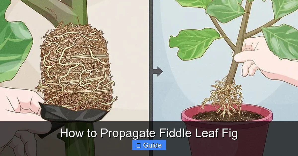 How to Propagate Fiddle Leaf Fig