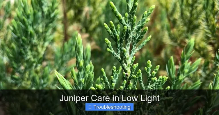 Juniper Care in Low Light