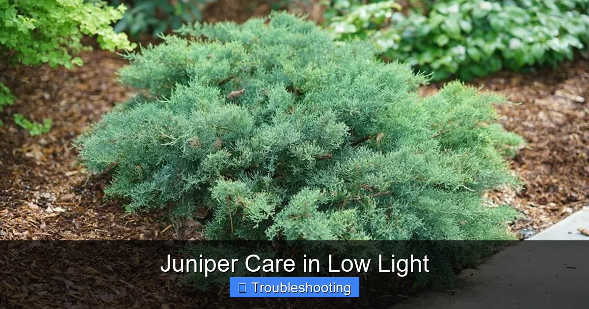 Juniper Care in Low Light