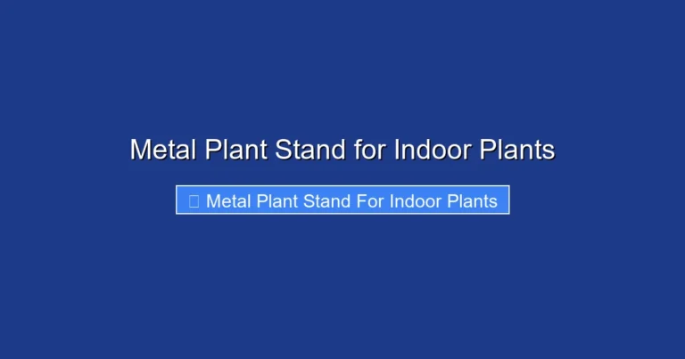 Metal Plant Stand for Indoor Plants