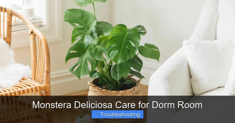 Monstera Deliciosa Care for Dorm Room