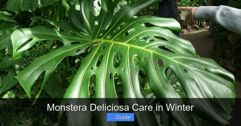Monstera Deliciosa Care in Winter
