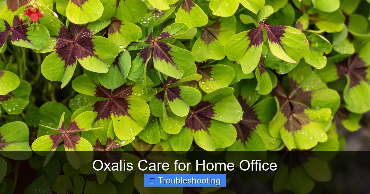 Oxalis Care for Home Office