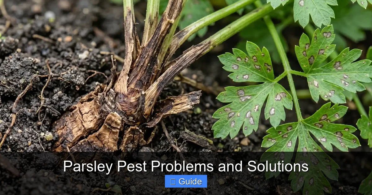 Parsley Pest Problems and Solutions