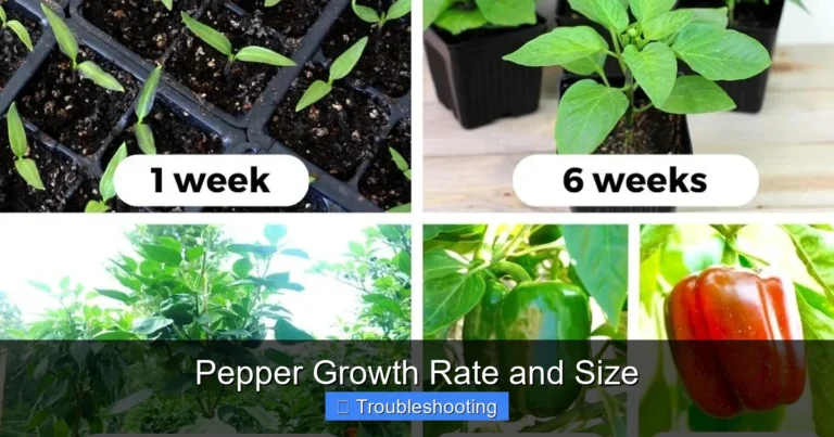 Pepper Growth Rate and Size