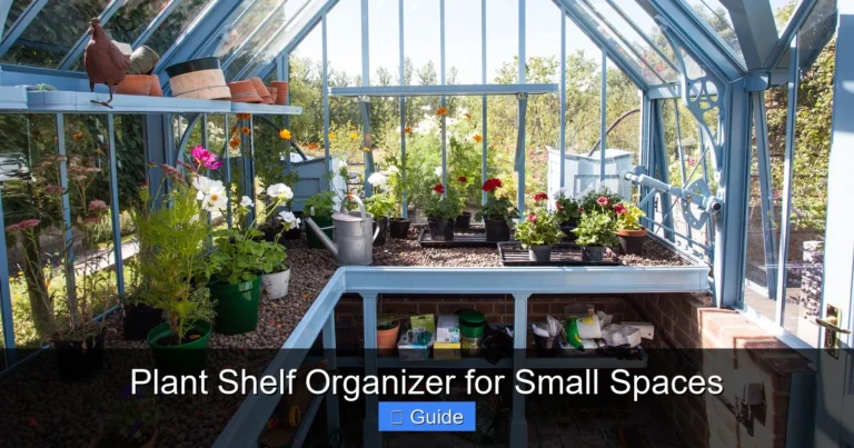 Plant Shelf Organizer for Small Spaces