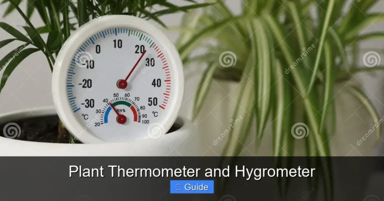 Plant Thermometer and Hygrometer