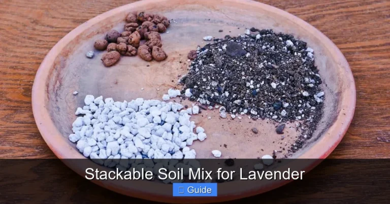 Stackable Soil Mix for Lavender
