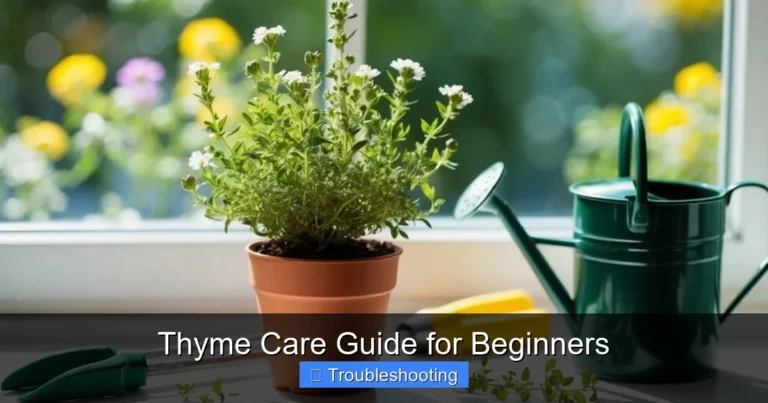 Thyme Care Guide for Beginners
