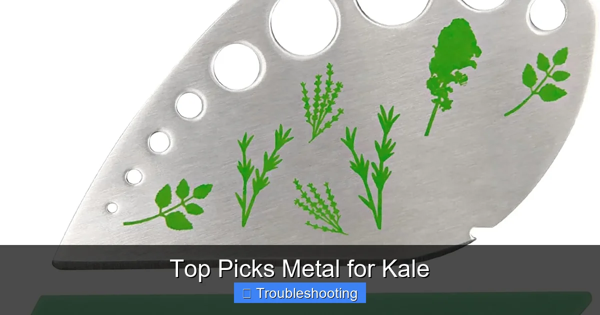 Top Picks Metal for Kale