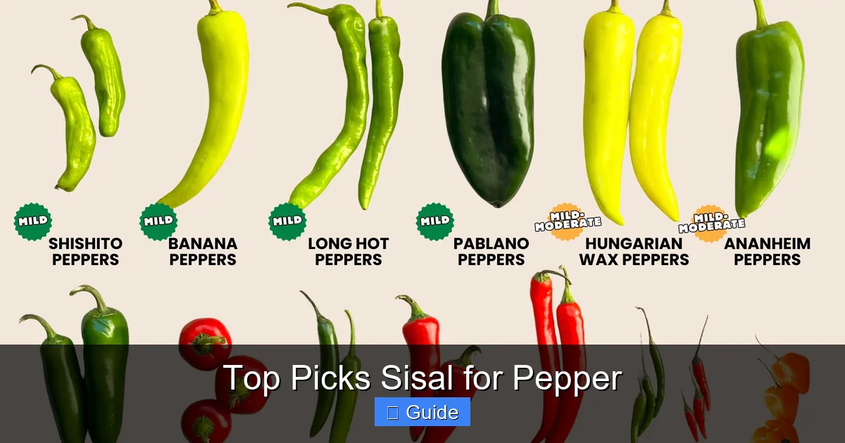 Top Picks Sisal for Pepper