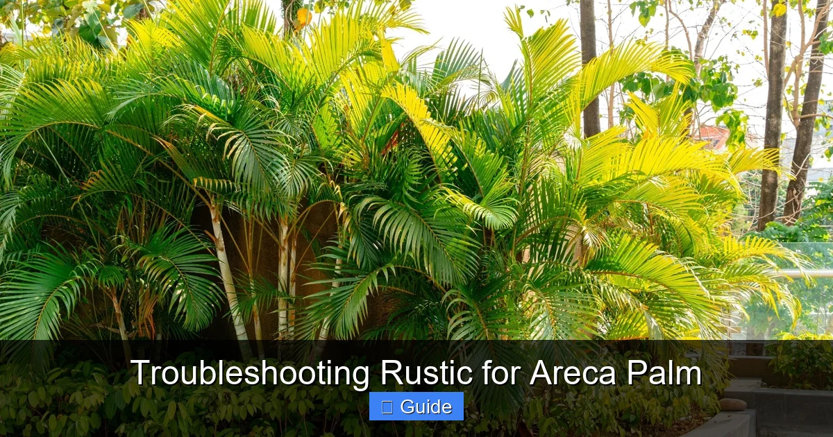 Troubleshooting Rustic for Areca Palm