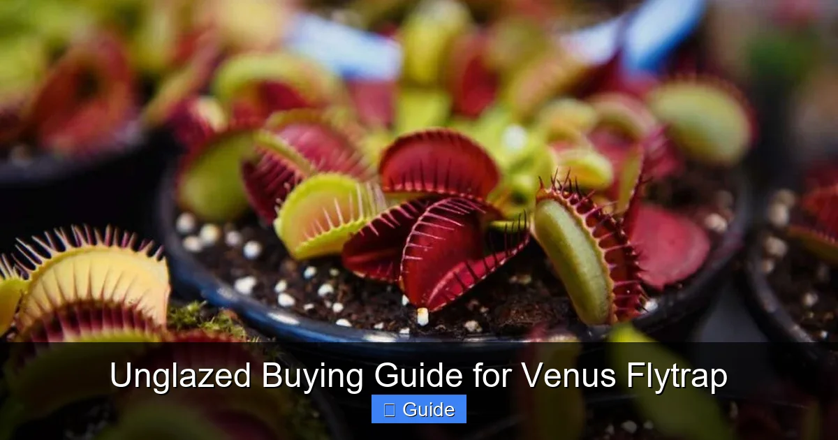 Unglazed Buying Guide for Venus Flytrap