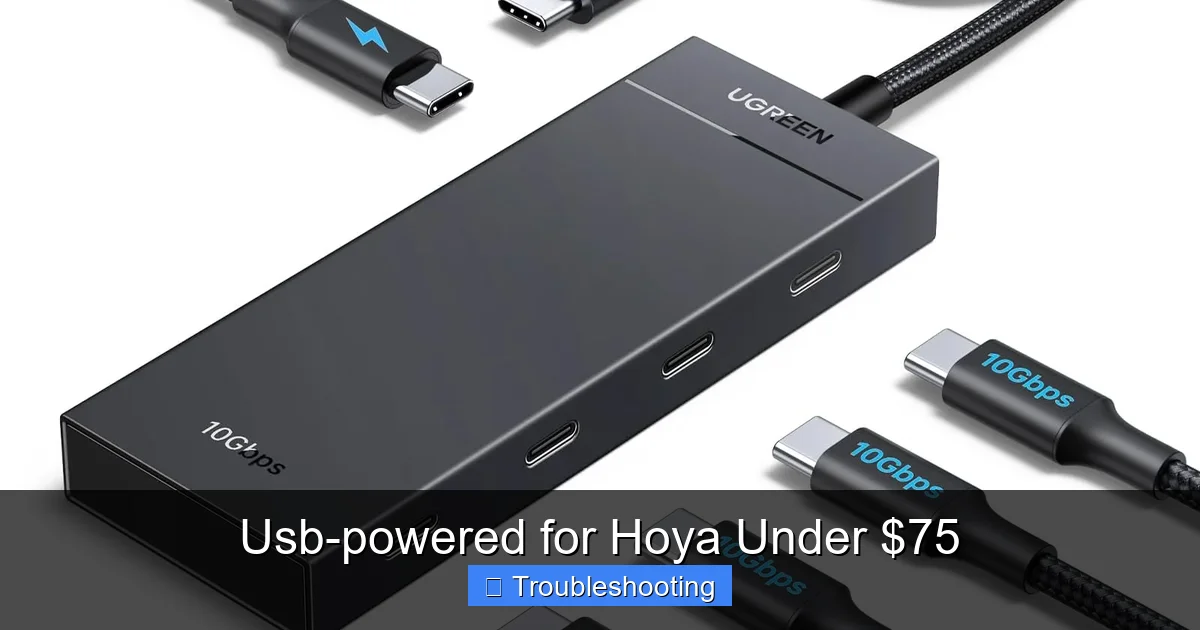 Usb-powered for Hoya Under $75
