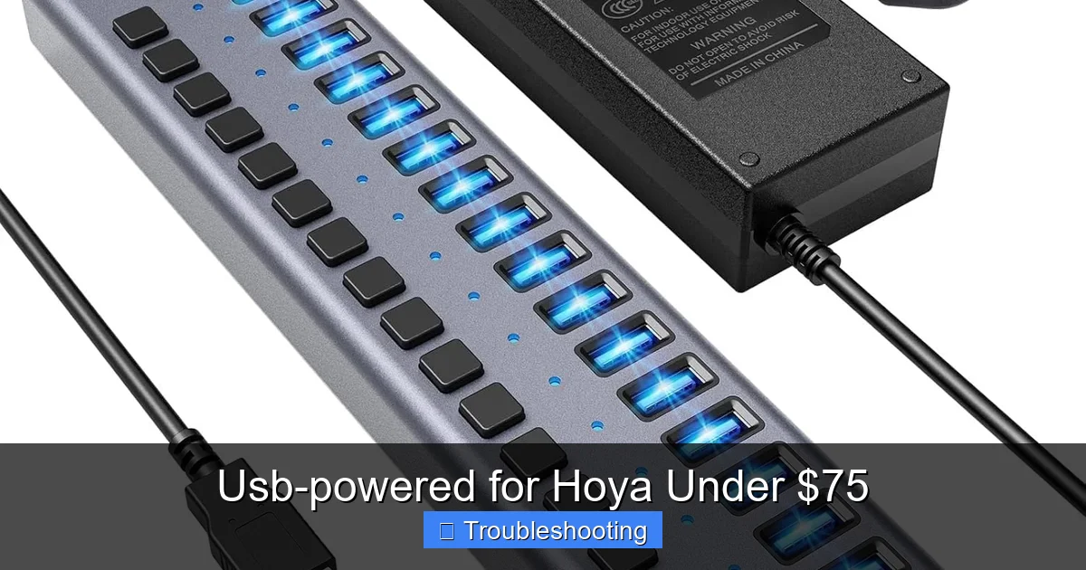 Usb-powered for Hoya Under $75