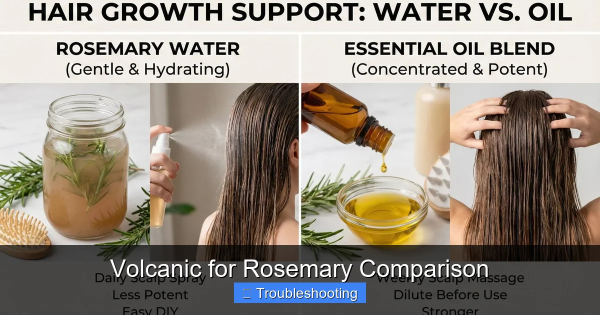 Volcanic for Rosemary Comparison