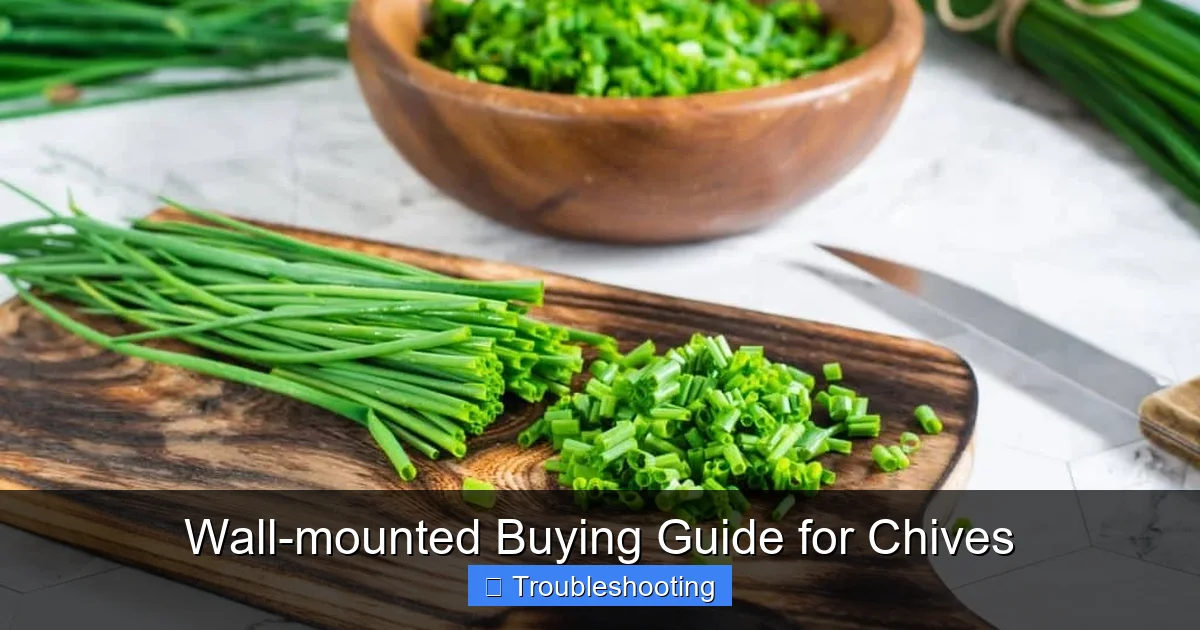 Wall-mounted Buying Guide for Chives