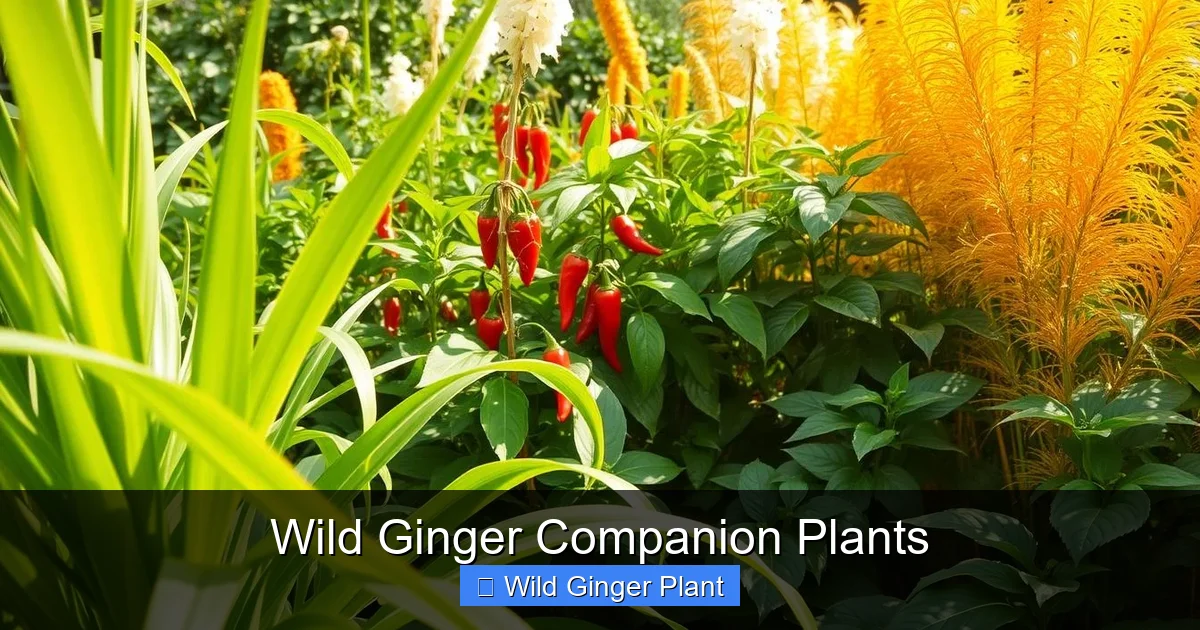 Wild Ginger Companion Plants